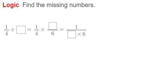 Find the missing numbers.-example-1