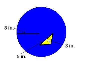 What is the approximate area that is shaded blue? A. 193 in² B. 28 in² C. 41 in² D-example-1