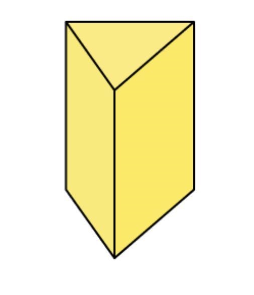 100 POINTS!!! Identify this prism and describe it using the following vocabulary terms-example-1