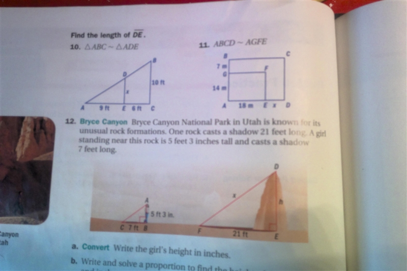 Explain Steps. Do not answer. #10 and 11 Questions are in the Picture-example-1