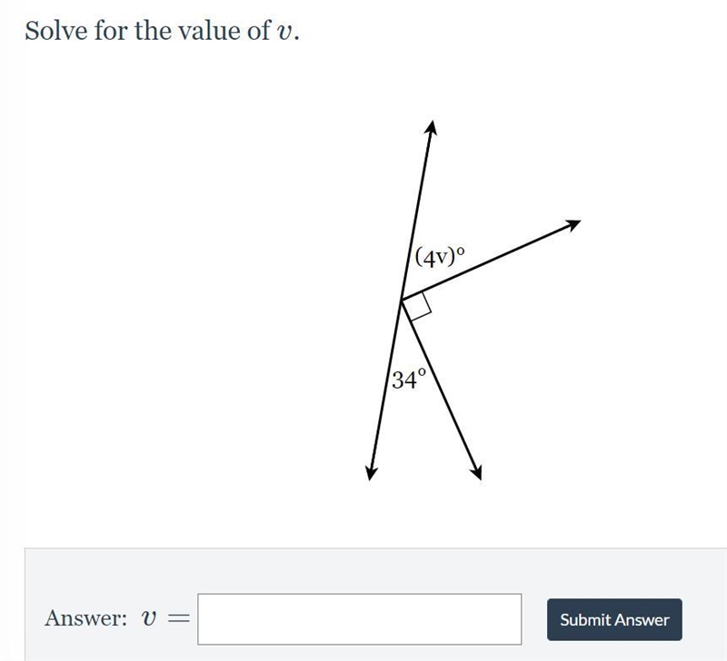 Solve for the value of v.-example-1