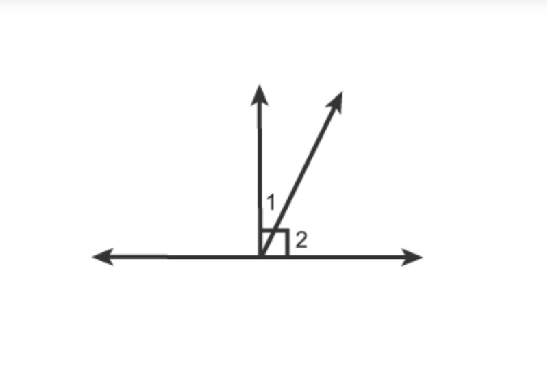 PLS HELP! ASAP Which relationships describe angles 1 and 2? Select each correct answer-example-1