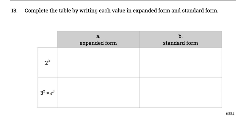 I dont know how to do this i know for the a expanded form but the rest is confuse-example-1