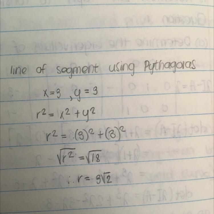 Determine the length of the line segment. Round your answer to the nearest tenth of-example-1