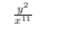 PLEASE HELP simplify x^-3 / x^9y^-2-example-1