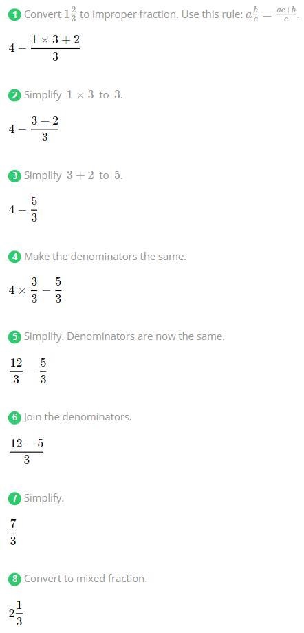 HELP!!!!! Find 4+(−1 and 2 thirds) Write your answer as a fraction in simplest form-example-1