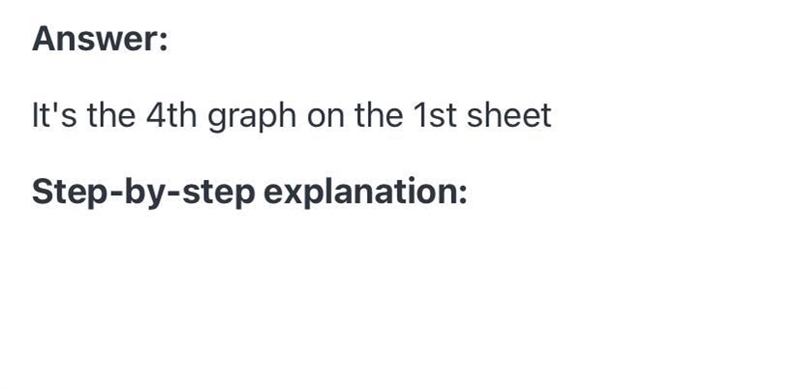 Solve the inequalities by graphing. Identify the graph that shows the following equations-example-1