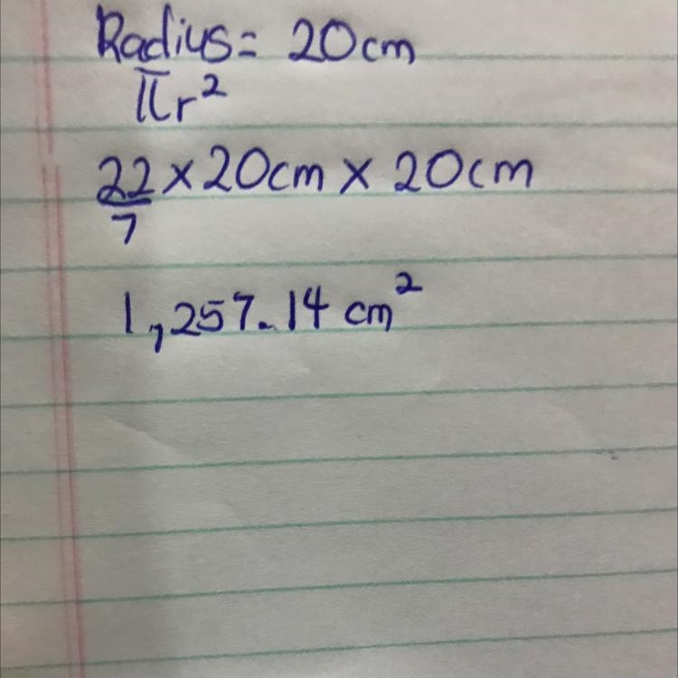 No spamming just show work and answer i will mark 28 points!! What is the exact area-example-1