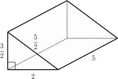 Find the surface area of the right triangular prism shown below:-example-1