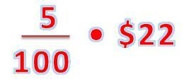 The problem we are working is: Sara’s boss informed her she is getting a 5% raise-example-1