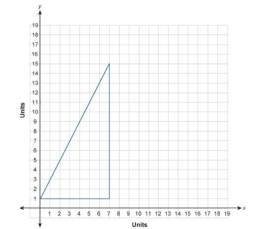 What is the area of the triangle in this coordinate plane? 17.5 units² 21.0 units-example-1