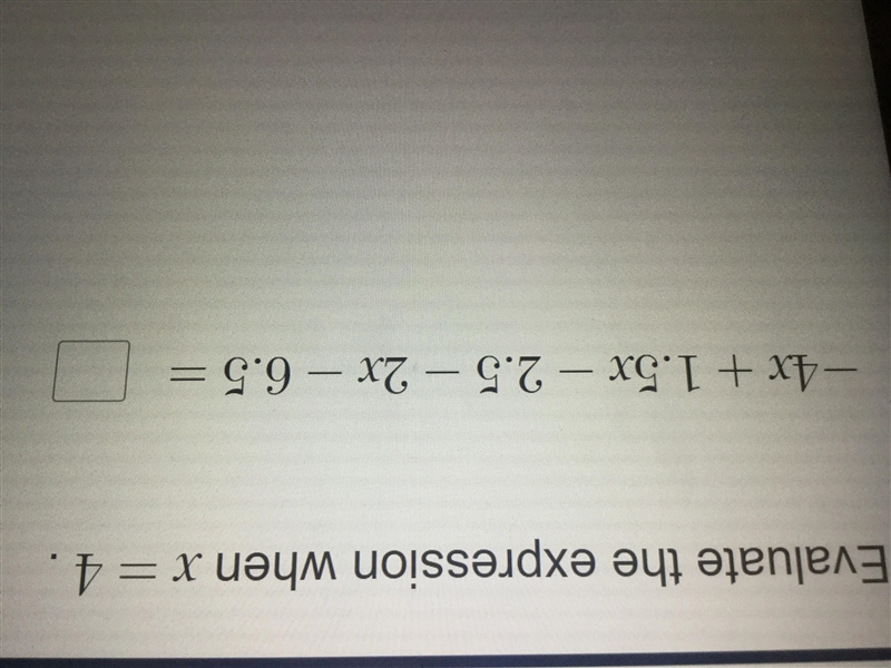 Evaluate the expression when x=4-example-1