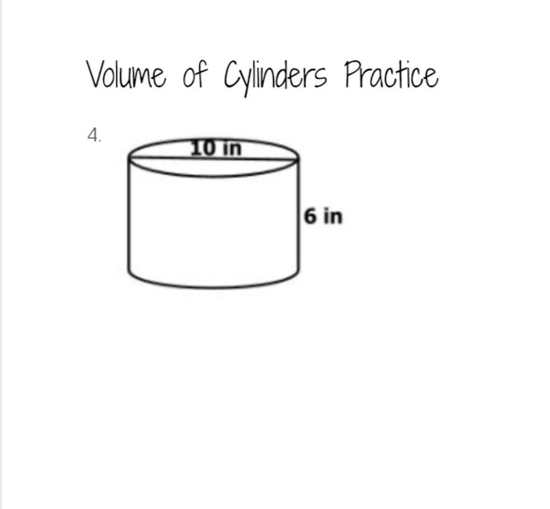 What is the volume of the cylinder and i need how you got the answer plz. Thank you-example-1