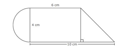 Use complete sentences to describe the process you would use to find the area of the-example-1