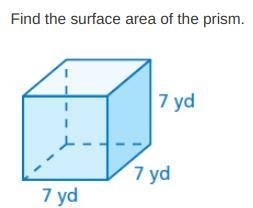 Find the surface area of the prism. ONE MORE AFTER THIS AND IM DONE I SWEAR xD-example-1