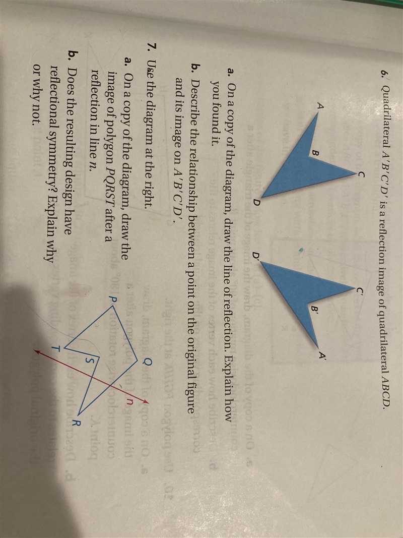 HELP THIS IS DUE TONIGHT YOU CAN JUST DO 6A. - 6B.-example-1