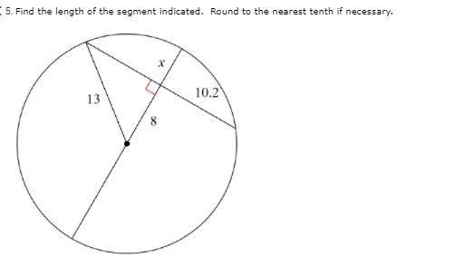 Find the length of the segment and round to the nearest tenth.-example-1