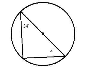 What is the missing value for x on the diagram below?-example-1