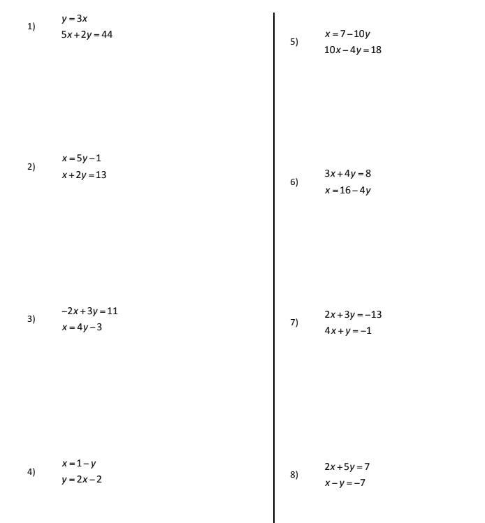 Solve questions 1-8 I just need the answer in (x,y) form-example-1