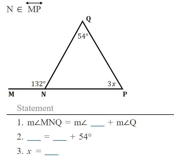 Find the value of x by filling in the blanks-example-1