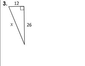 Find the missing side. Round to the nearest tenth when necessary.-example-1