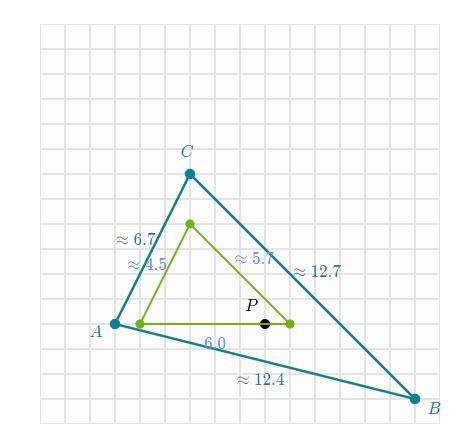 Help me out please ASAP? Thanks so much! Draw the image of ABC under a dilation whos-example-1