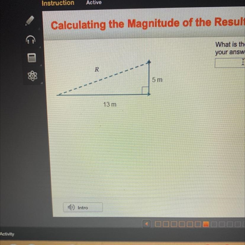 What is the magnitude of the resultant vector? Round your answer to the nearest tenth-example-1