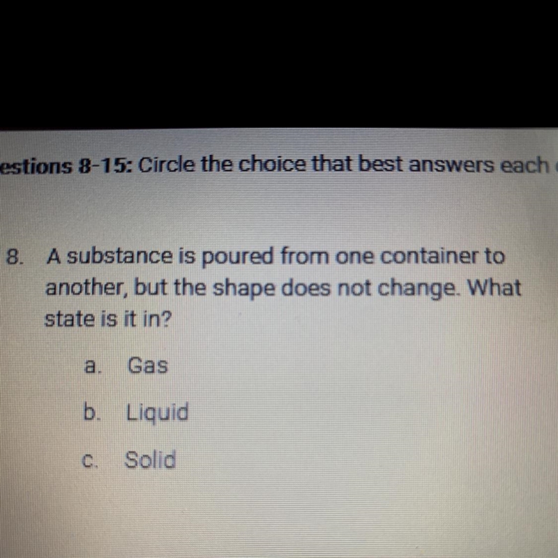 A substance is poured from one container to another, but the shape does not change-example-1