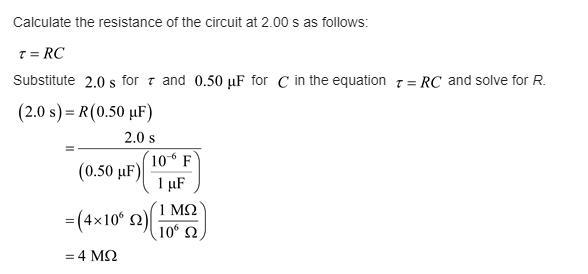 The timing device in an automobile’s intermittent wiper system is based on an RC time-example-1