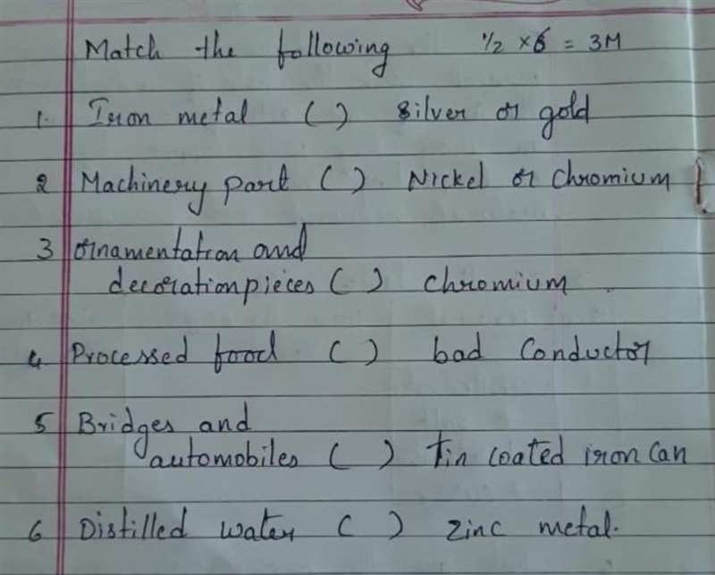 Match the following:​-example-1