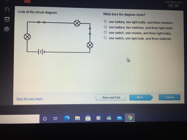 Look at the circuit diagram. What does the diagram show?-example-1