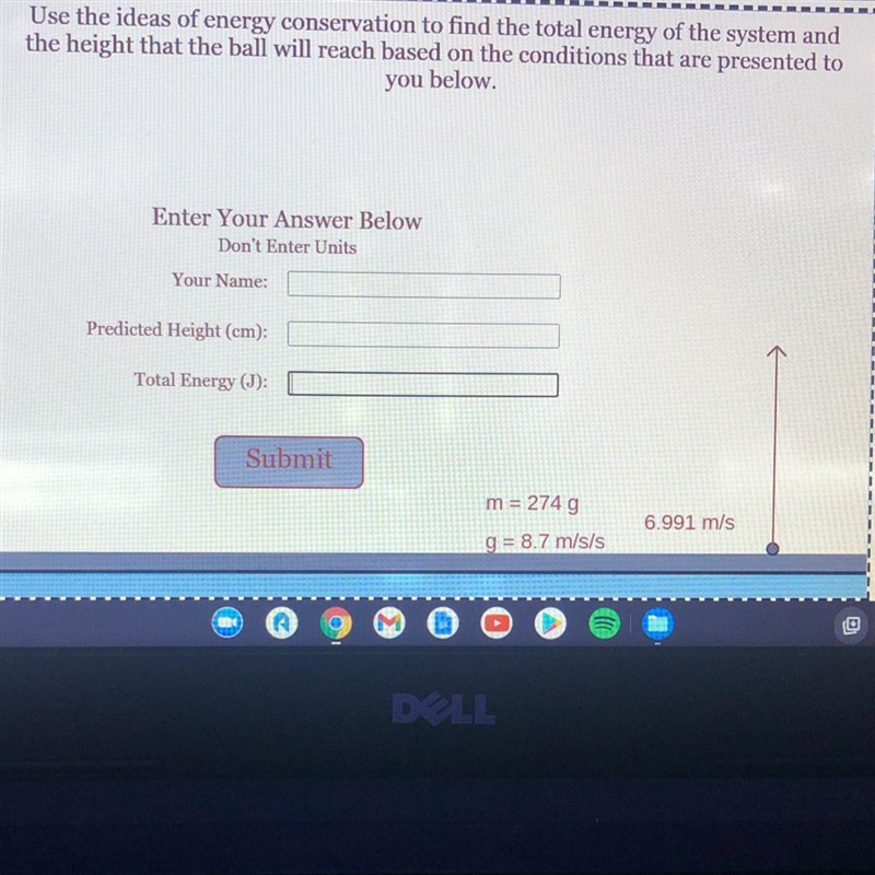 Predicted height and total energy-example-1