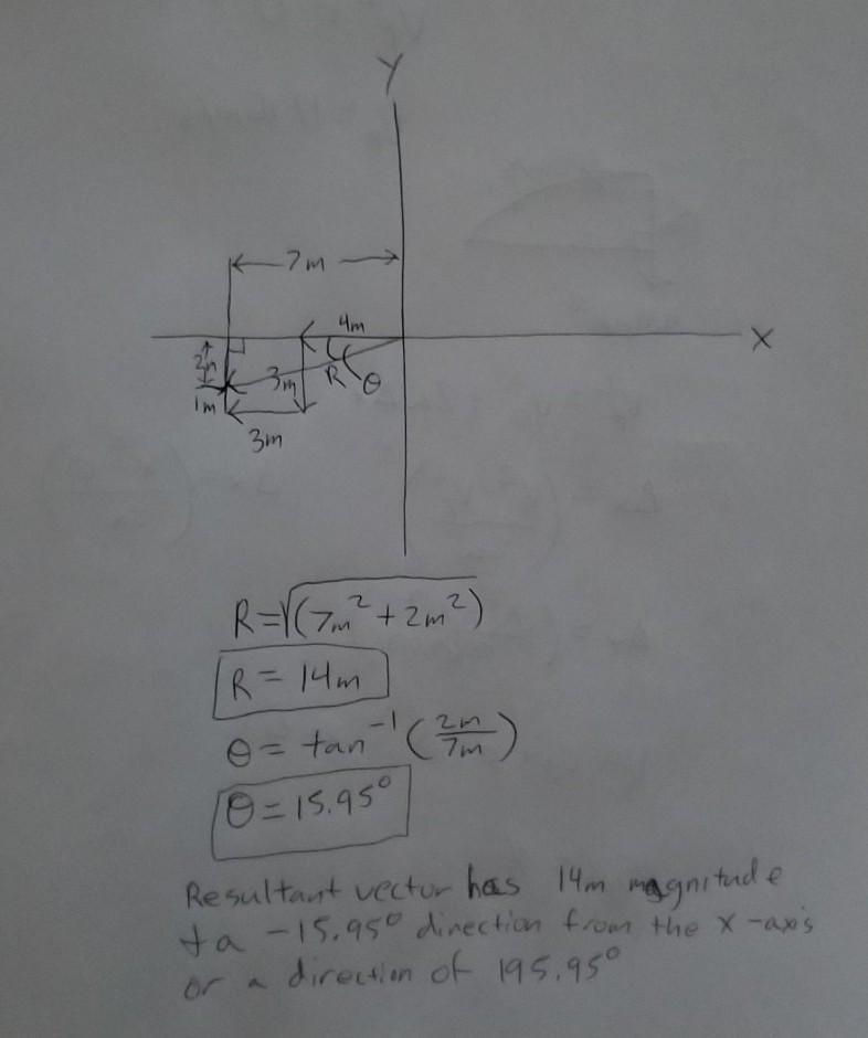 NEED HELP ASAP. 1. A physics student starts from an initial starting point and walks-example-1