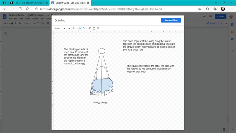 The ___ of a position time graph represents an objects velocity-example-1