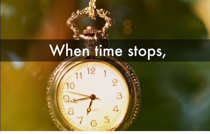 You can't see anything if time stop.. Explain​-example-1