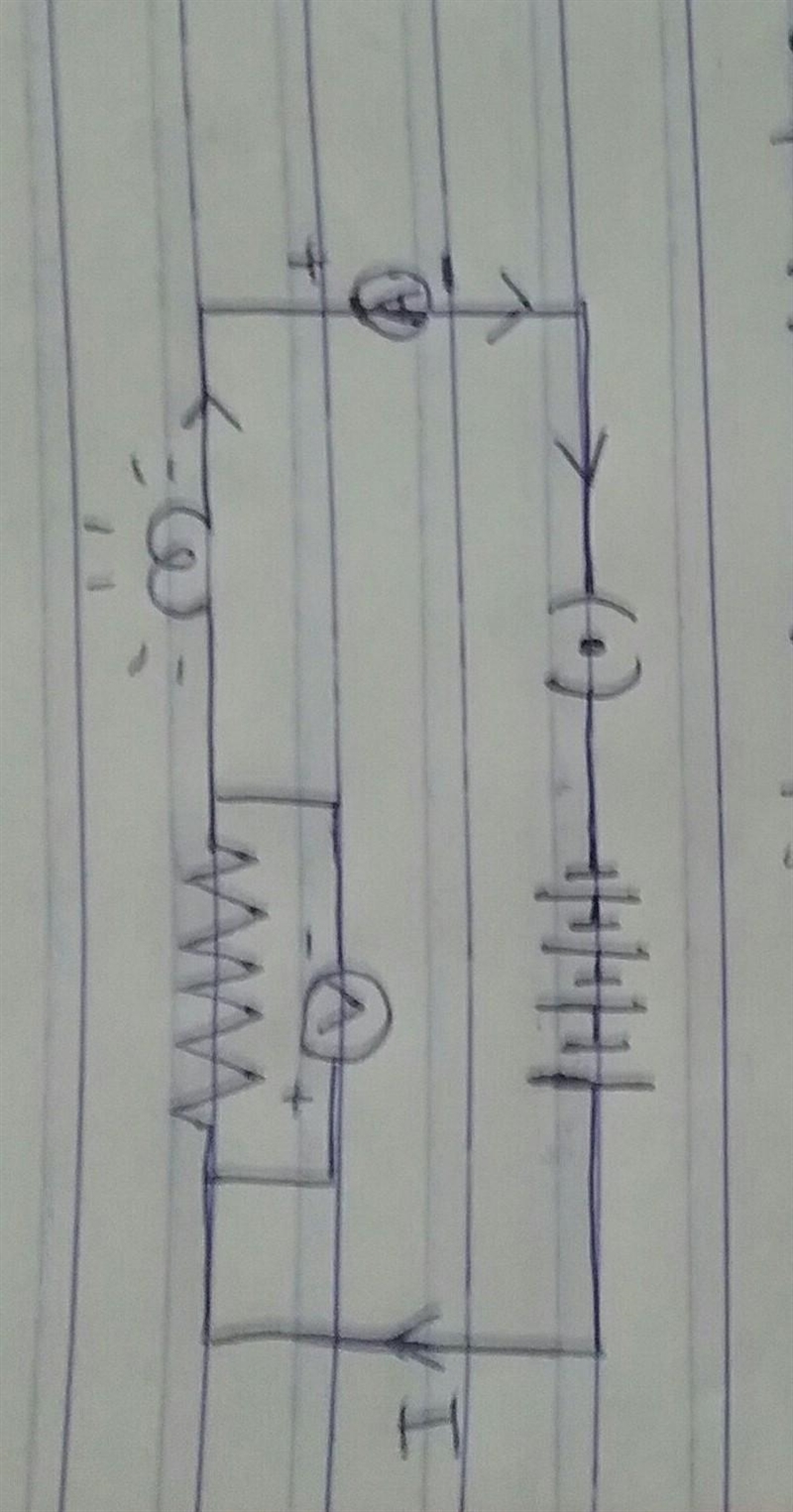 Draw simple electrical circuit using symbols of dry cell resistor voltmeter and switch-example-1