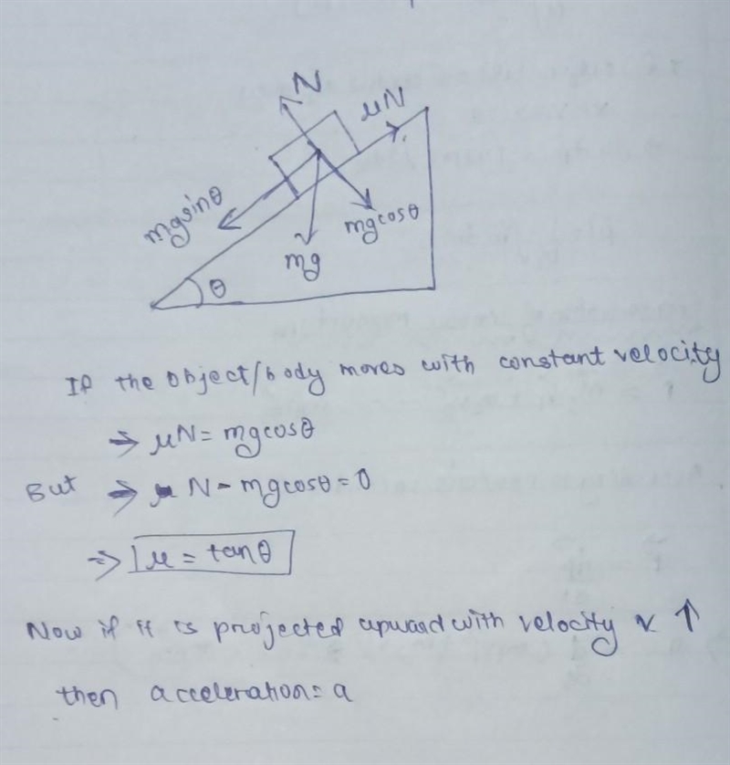 \huge \bf༆ question ༄ A block slides down an inclined plane of slope angle Φ with-example-1