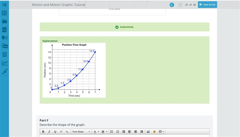 The position data for line 2 was recorded in 1-second intervals. Draw a graph with-example-1