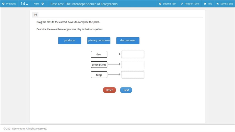 Please help me!!!! Describe the roles these organisms play in their ecosystem.-example-1