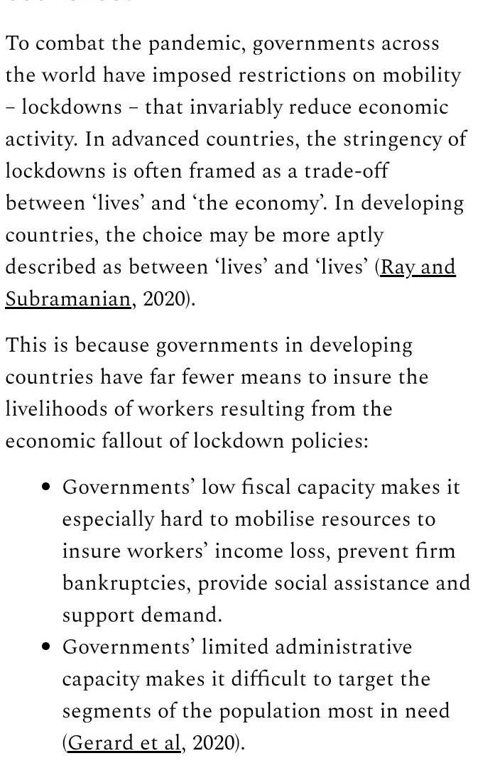 Negative effect caused by lockdown on the economic growth-example-2