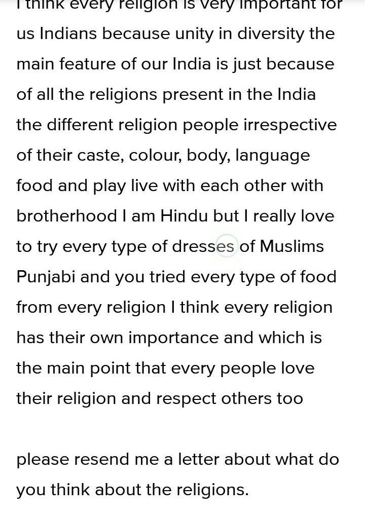 Write a letter to your friend describing the importance of religious tolerance ​-example-1