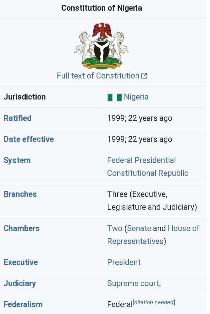 Give details of the nation council as the genesis of Nigeria constitutional development-example-1