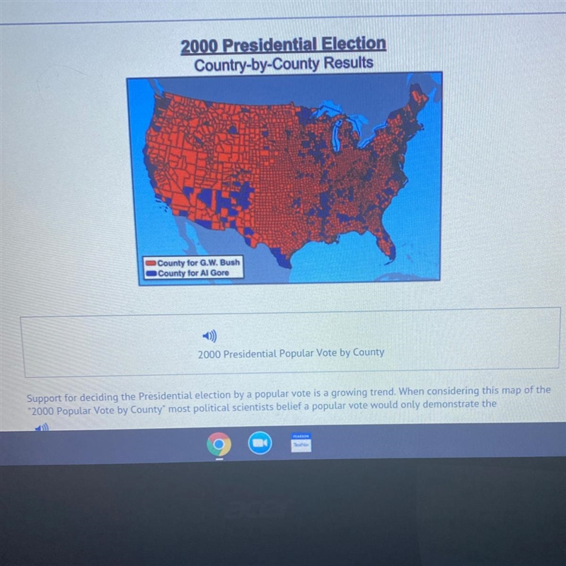 Support for deciding the Presidential election by a popular vote is a growing trend-example-1