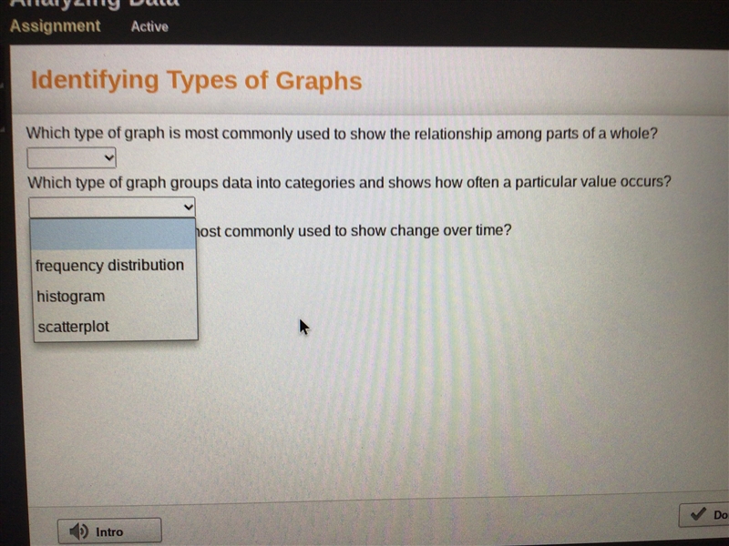 Which type of graph is most commonly used to show the relationship among parts of-example-2