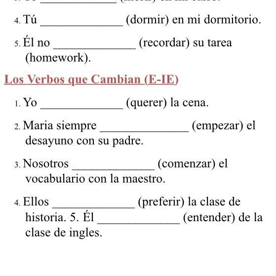 Conjugate the word correctly-example-1