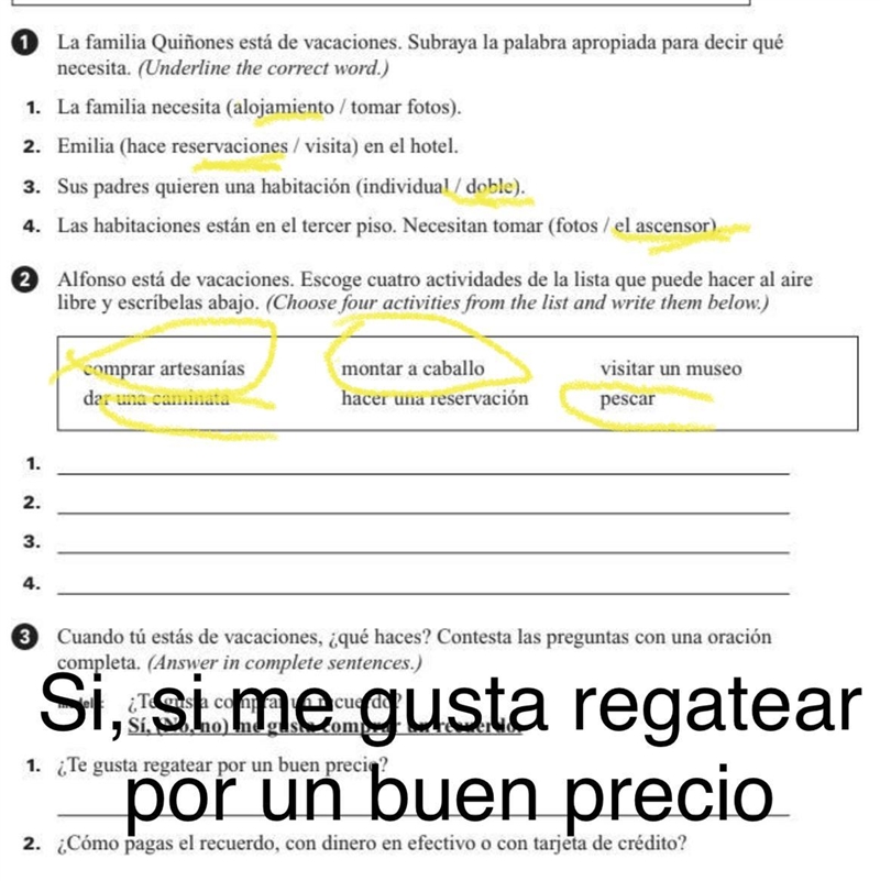 Can anybody that speaks Spanish or is good with it help me out with this work?-example-1