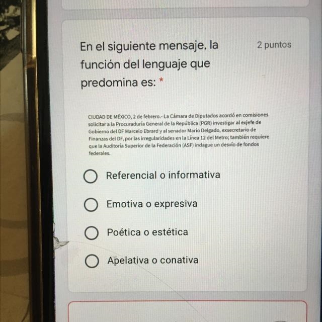 En esa me ayudan porfavor se los agradecería es de español-example-1