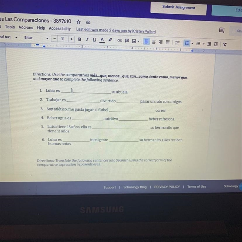 I need help with this! comparatives-example-1