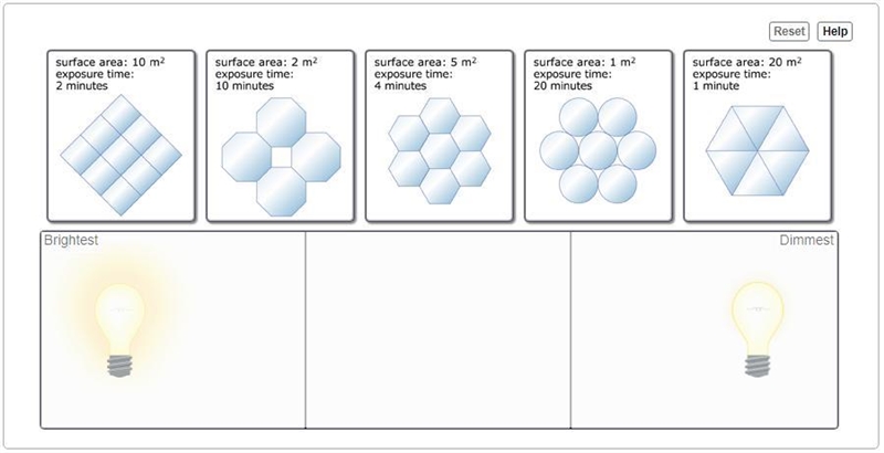 Shown following are the primary mirror arrangements and total light-collecting area-example-1