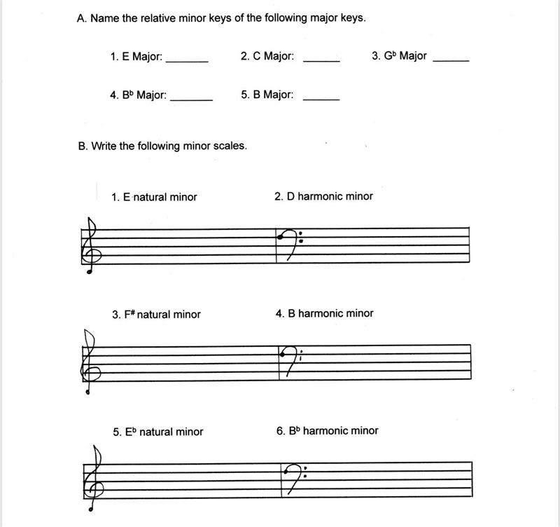 Please help for this music class homework…. Thanks for help-example-1